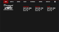 Desktop Screenshot of discountmufflerbrakeauto.com